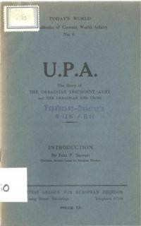 Stewart J. U.P.A. The Ukrainian Insurgent Army and The Ukrainian Red Cross