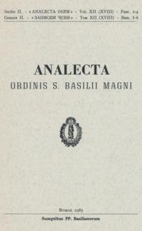 Записки ЧСВВ. – 1985. – Т. XII (XVIII). – Вип. 1-4(18)