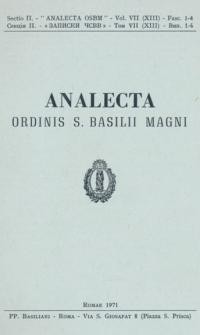 Записки ЧСВВ. – 1971. – Т. VII (XIII). – Вип. 1-4