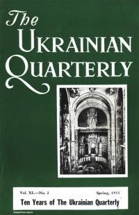 The Ukrainian Quarterly. – 1955. – No. 2