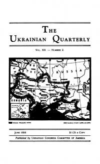 The Ukrainian Quarterly. – 1956. – No. 2