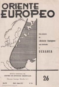 Oriente Europeo. – 1957. – N. 26