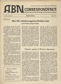 ABN-Correspondence. – 1951- n. 1-12