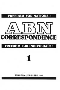 ABN-Correspondence. – 1989. – n. 1-6