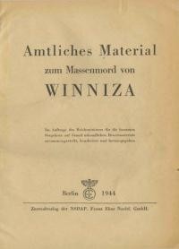 Amtliches Material zum Massenmord von Winniza