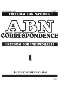 ABN-Correspondence. – 1990. – n. 1-6