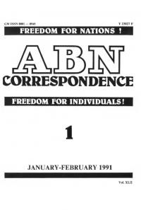 ABN-Correspondence. – 1991. – n. 1-6