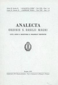 Записки ЧСВВ. – 1973. – Т. VIII. – Вип. 1-4