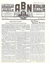 ABN Information Bulletin. – 1952. -N. 2-3