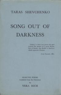 Song out of Darkness. Taras Shevchenko Works in English Translations