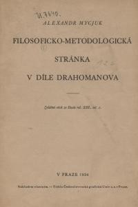 Mycjuk A. Filosoficko-metodologická stránka v díle Drahomanova