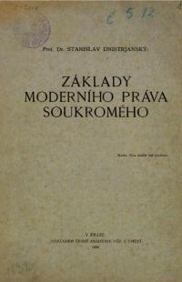 Dnistrjansky S. Základy moderního práva soukromého