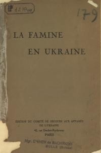 La Famine en Ukraine