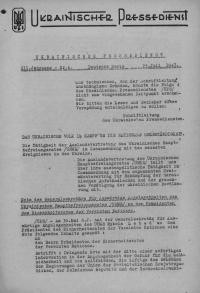 Ukrainische Pressedienst. – 1947. – N. 4