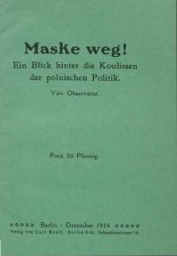 Observator. Maske weg! Ein Blick hinter die Koulissen der polnischen Politik