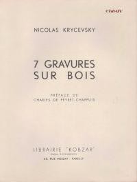 Krycevsky N. 7 gravures sur bois