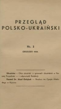 Przegląd Polsko-Ukraiński. – 1934. – N. 3