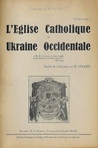 Popowicz D. L’Eglese Catholique Ukraine Occidentale