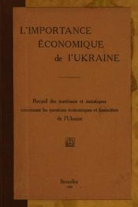 L’importance economique de l’Ukraine