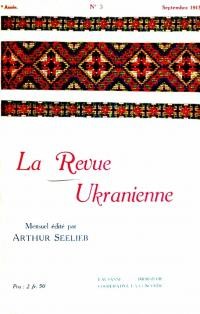 La Revue Ukranienne. – 1915. – No. 3