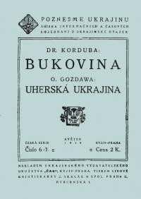 Korduba M. Bukovina; Gozdawa O. Uherska Ukrajina