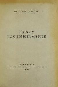 Korduba M. Ukazy Jugenheimskie