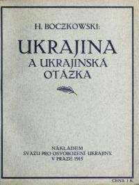 Boczkowski H. Ukrajina a ukrajinská otázka (s přehlednou národopisnou mapou Ukrajiny)